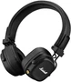Гарнитура накладные Marshall Major IV черный беспроводные bluetooth оголовье (MAJOR IV BLACK) 1701298962
