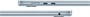 Ноутбук Apple MacBook Air A3241 M4 10 core 16Gb SSD256Gb/10 core GPU 15.3" Liquid Retina (2880x1864) macOS lt.blue WiFi BT Cam (MC7A4HN/A) 984915806