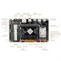 Одноплатный компьютер FireFly AIO-3399J-4GB 4G+16G HDMI IN, Core-3399J soldered with his backplane 1805204061