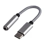 Адаптер JACK3.5MM(F)/TYPE-C(M) 00-00027481 0.1M WHITE GOPOWER 1903119881
