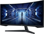 Монитор Samsung LC34G55TWWIXCI 34.0-inch черный 1195452087