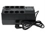 Источник бесперебойного питания/ UPS Line-Interactive CyberPower BR1000ELCD 1000VA/600W USB/RJ11/45/charger A/С (4+4 EURO) 149319391