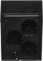 Источник бесперебойного питания Powercom Raptor RPT-600A EURO 360Вт 600ВА черный 68151153