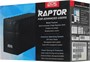 Источник бесперебойного питания Powercom Raptor RPT-800A EURO 480Вт 800ВА черный 308953057