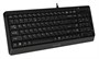 Клавиатура+мышь A4tech Клавиатура + мышь Fstyler F1512 F1512 BLACK, цвет черный 376451338