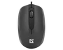 Мышь Defender Alpha MB-507 52507, цвет черный 1381466098
