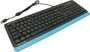 Клавиатура A4tech Fstyler FK10 FK10 BLUE, цвет черный 356393042