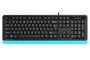 Клавиатура A4tech Fstyler FKS10 BLUE, цвет черный 986142053