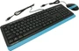 Клавиатура+мышь A4tech Fstyler F1010 F1010 BLUE, цвет черный 783741717