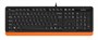 Клавиатура+мышь A4tech Fstyler F1010 F1010 ORANGE, цвет черный 1602572779