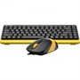 Клавиатура+мышь A4tech Fstyler F1110 BUMBLEBEE, цвет черный 1501355096