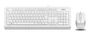 Клавиатура+мышь A4tech Клавиатура + мышь Fstyler F1010 F1010 WHITE, цвет белый 374259182