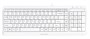 Клавиатура+мышь A4tech Клавиатура + мышь Fstyler F1512 F1512 WHITE, цвет белый 39989375