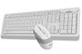 Клавиатура+мышь A4tech Клавиатура + мышь Fstyler FG1010 FG1010 WHITE, цвет белый 1552863320