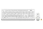 Клавиатура+мышь A4tech Клавиатура + мышь Fstyler FG1012 FG1012 WHITE, цвет белый 519318196