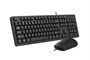 Клавиатура+мышь A4tech Клавиатура + мышь KK-3330S USB (BLACK), цвет черный 1586378899