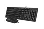 Клавиатура+мышь A4tech Клавиатура + мышь KK-3330S USB (BLACK), цвет черный 1586378899