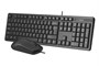Клавиатура+мышь A4tech Клавиатура + мышь KR-3330S, цвет черный 1434139348