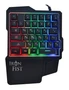 Клавиатура Oklick KeyBoard 701G IRON FIST 1196590, цвет черный 1659576243