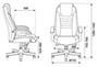 Кресло руководителя Бюрократ T-9923WALNUT 1098986462