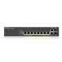 ZYXEL NebulaFlex Pro GS2220-10HP Hybrid L2 PoE+ Switch, 19 "rack, 8xGE PoE+, 2xCombo (SFP / RJ-45), 180W PoE Budget, Standalone / Cloud Management 1548239268