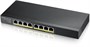 Гибридный Smart L2 коммутатор PoE+ Zyxel NebulaFlex GS1915-8EP, 8xGE PoE+, бесшумный (без вентилятора), бюджет PoE 60 Вт, автономное/облачное управлен 319175312