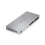 Zyxel GS1008HP, 8xGE PoE+, настольный, металлический, бесшумный, бюджет PoE 60 Вт 650667177