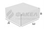 FEFCO 0427 короб с ушками квадратный 558822029