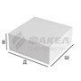 Коробка из картона для кондитерских изделий с откидной крышкой 1056750565