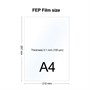 Комплект FEP-пленок А4 (297 х 210 м, 100 мкм, 3 шт) 2051470940