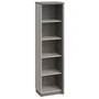 Стеллаж высокий WOOD&STONE СФ-534502, дрифтвуд/бетон чикаго темный, 537х455х2083 мм 1824430264