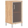 Шкаф со стеклом низкий правый BORN, Дуб Бофорд 138580363