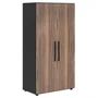 Шкаф средний VELION VENEER VRMCS 80.1, американский орех/яшма черный, 800х430х1517 мм 1357666793