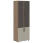 Шкаф комбинированный высокий VELION VHCS 80.2, аметист/кобра, 800х430х2253 мм 1166479607