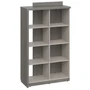 Стеллаж высокий WOOD&STONE СФ-534102, дрифтвуд/бетон чикаго темный, 1037х455х1770 мм 1983287468