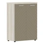 Шкаф средний TORR LUX TLMC 85.1, капучино/сосна эдмонт z, 856х450х1203 мм 1690145964