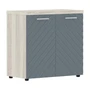 Шкаф низкий TORR LUX TLLC 85.1, серо-голубой/сосна эдмонт z 856х450х833 мм 1431278260