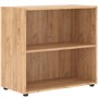 Шкаф низкий TORR LUX TLLC 85.1, серо-голубой/дуб бофорд, 856х450х833 мм 1274138854
