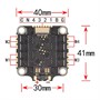 Контроллер полёта HAKRC 32BIT 65A BLHeli_32 2-8S 4in1 422247013