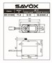 Savox SW1210SG 1287016280