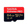 Карта памяти SanDisk Extreme Pro 64Gb microSDXC Class 10 UHS-I U3 V30 A2 527280319