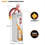 Аккумулятор GNB 4500мАч 6S 70C LiHV (XT60) 60501234