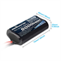 Аккумулятор Radiomaster Li-Ion 7.4v 5000mAh 353207235