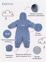 Комбинезон демисезонный Mowbaby Eskimo Blue 1745677770