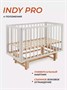 Кроватка Rant Indy Pro маятник Crystal beige 784490913