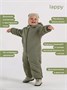 Комбинезон демисезонный Mowbaby Lappy Sage 1010551552