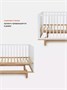 Кроватка Rant Bamboo маятник Cloud white 1753181761