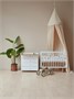 Кроватка Mowbaby Lilla маятник Cloud white 1222293625