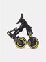 Велосипед 3-колесный Mowbaby Trixie Black-yellow 604737763