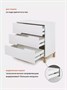 Комод пеленальный Mowbaby Lilla 80/3 Cloud white 1095825363